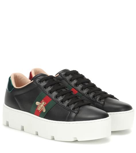 scarpe gucci ace black|gucci ace sneakers on sale.